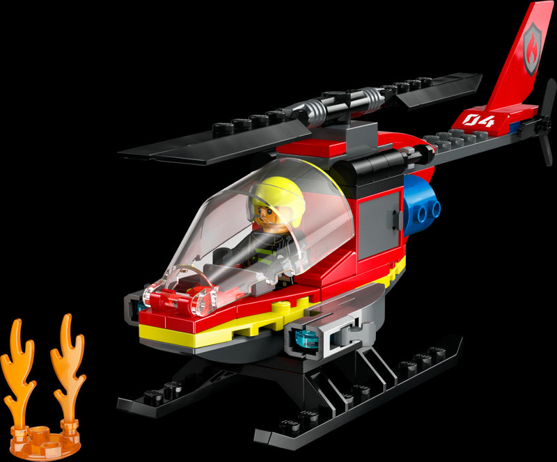 L’hélicoptère de sauvetage des pompiers