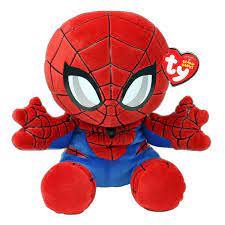 Peluche Spiderman 13" corps mou