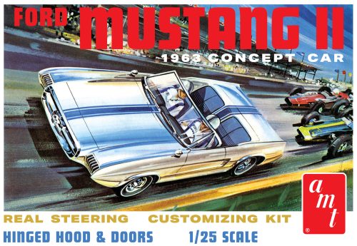 Modèle à coller 63 mustang ii concept car 1/25