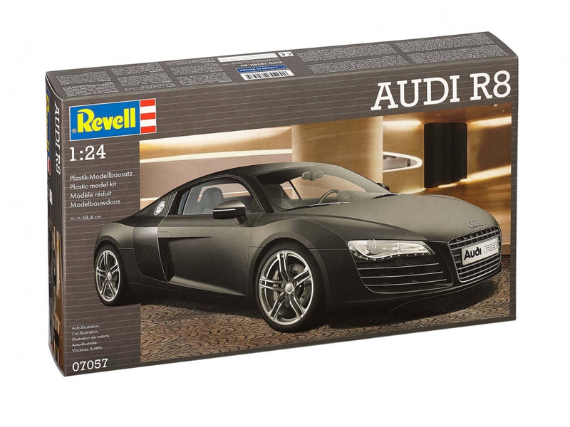 MC Audi R8 noire 1:24