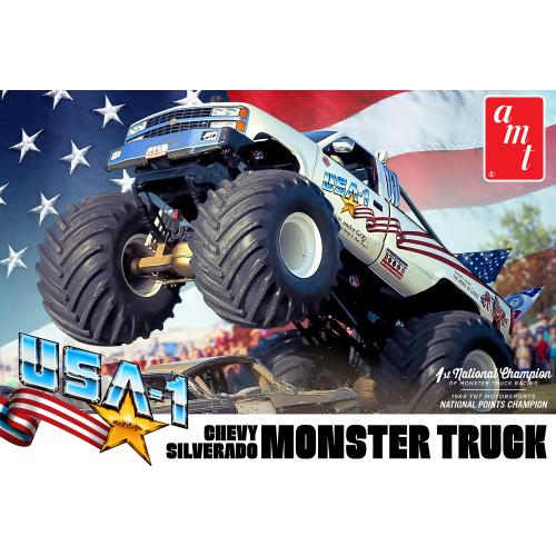 Chevy silverado Monster truck USA-1 1:25