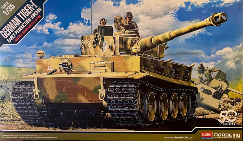 Modèle à coller Tank German tiger 1 Early