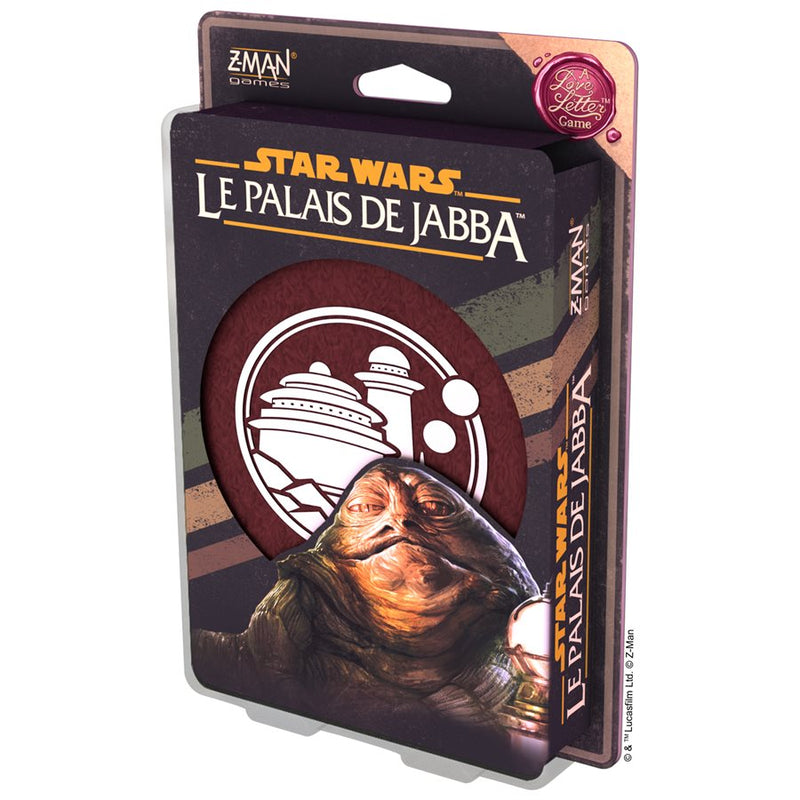Le palais de Jabba - un jeu Love letter