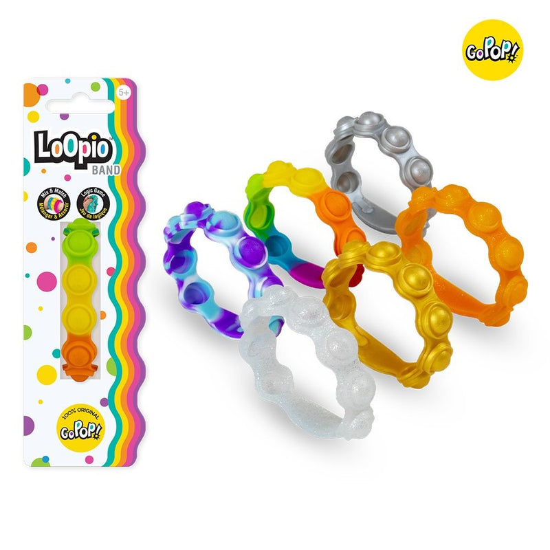 Loopio bracelet popit - couleurs assorties
