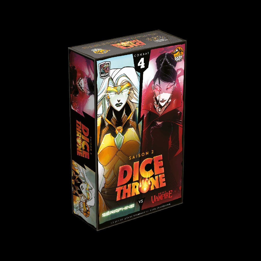 Dice Throne Saison 2 Séraphine Vs Reine vampire