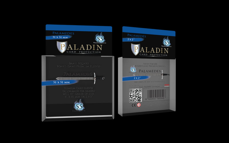 Protecteurs de carte Paladin premium 51mm x 51mm