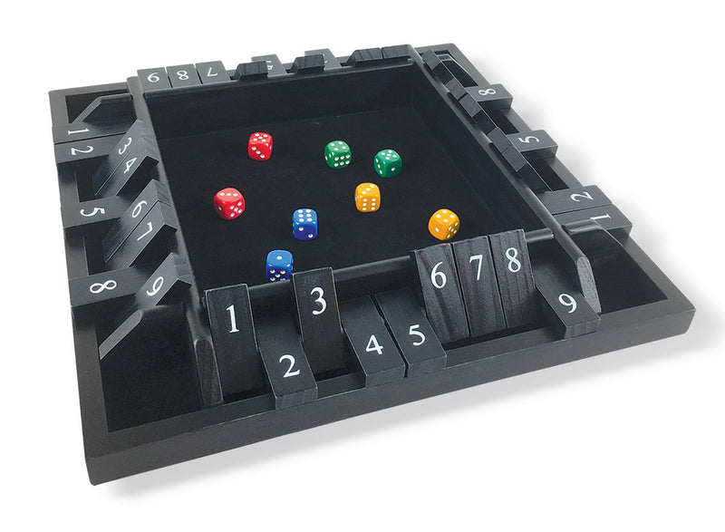 Mini Shut The Box: 4-Player Jeu de Société - Jeux à Boire - Jeux d