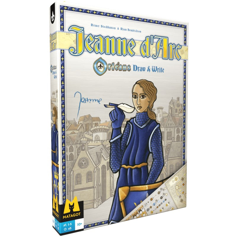 Jeanne d'Arc Orléans Draw and write (VF)