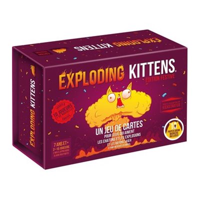 Exploding Kittens Édition festive (VF)