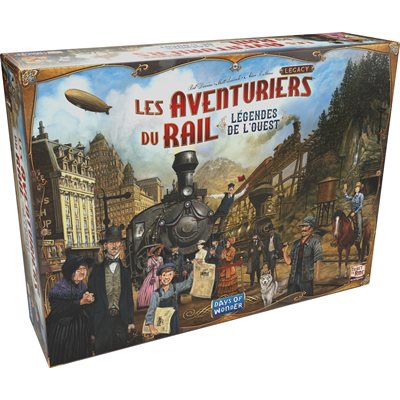 Les aventuriers du rail Legacy Légendes de l'ouest