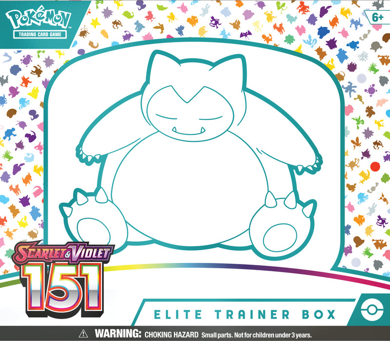 Pokemon Scarlet and Violet 151 Elite trainer box