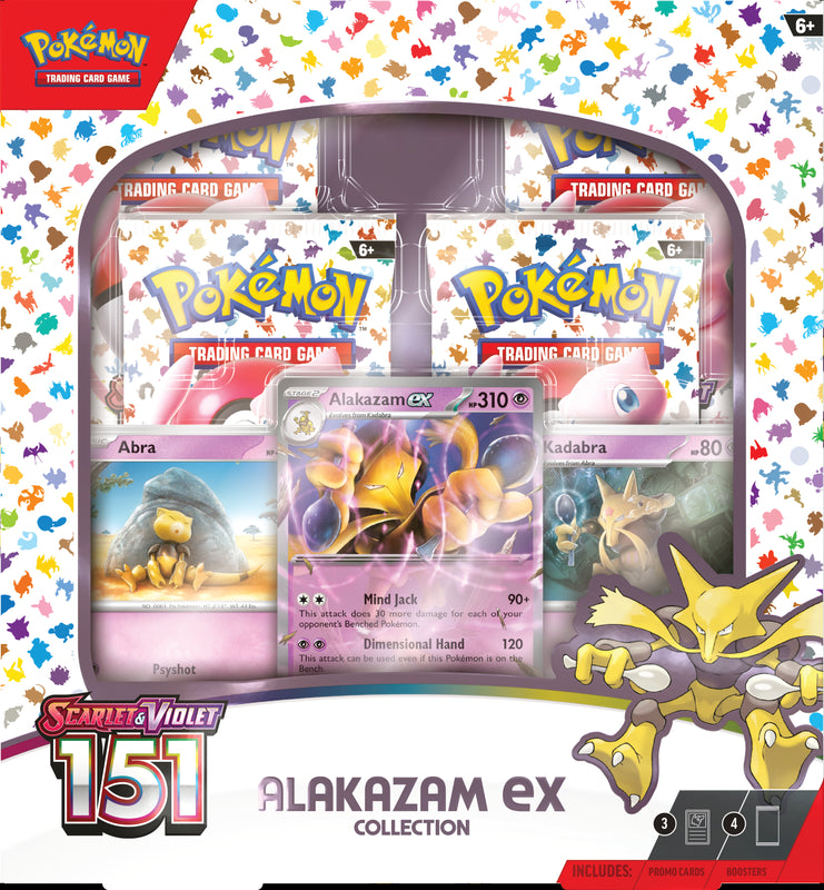 Pokemon Scarlet and Violet 151 Alakazam Ex Coll.