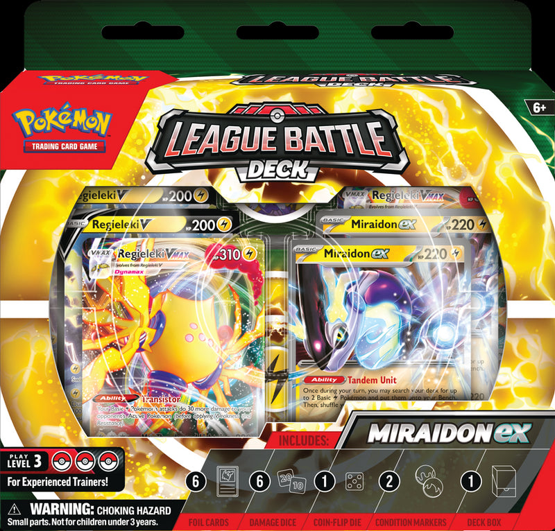 Pokémon League battle deck Miraidon Ex