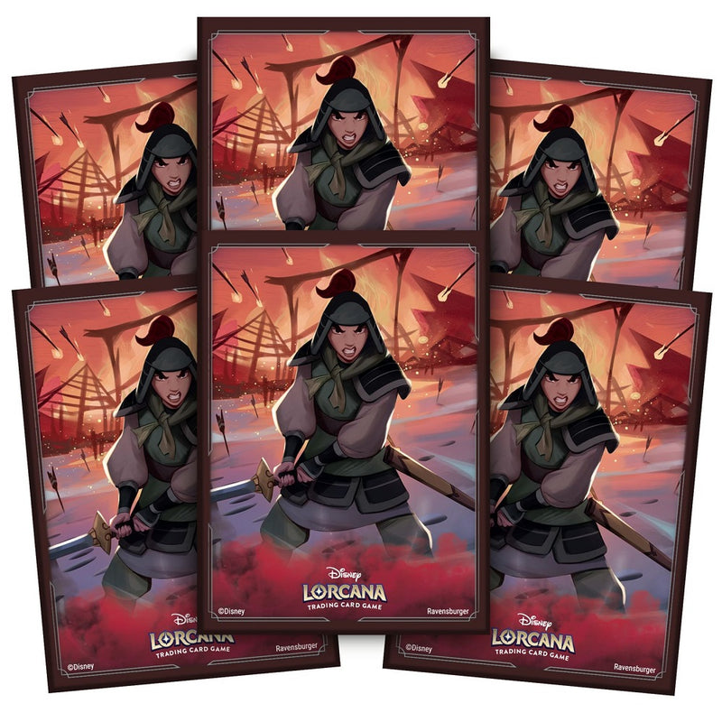Lorcana Protecteurs de carte Mulan