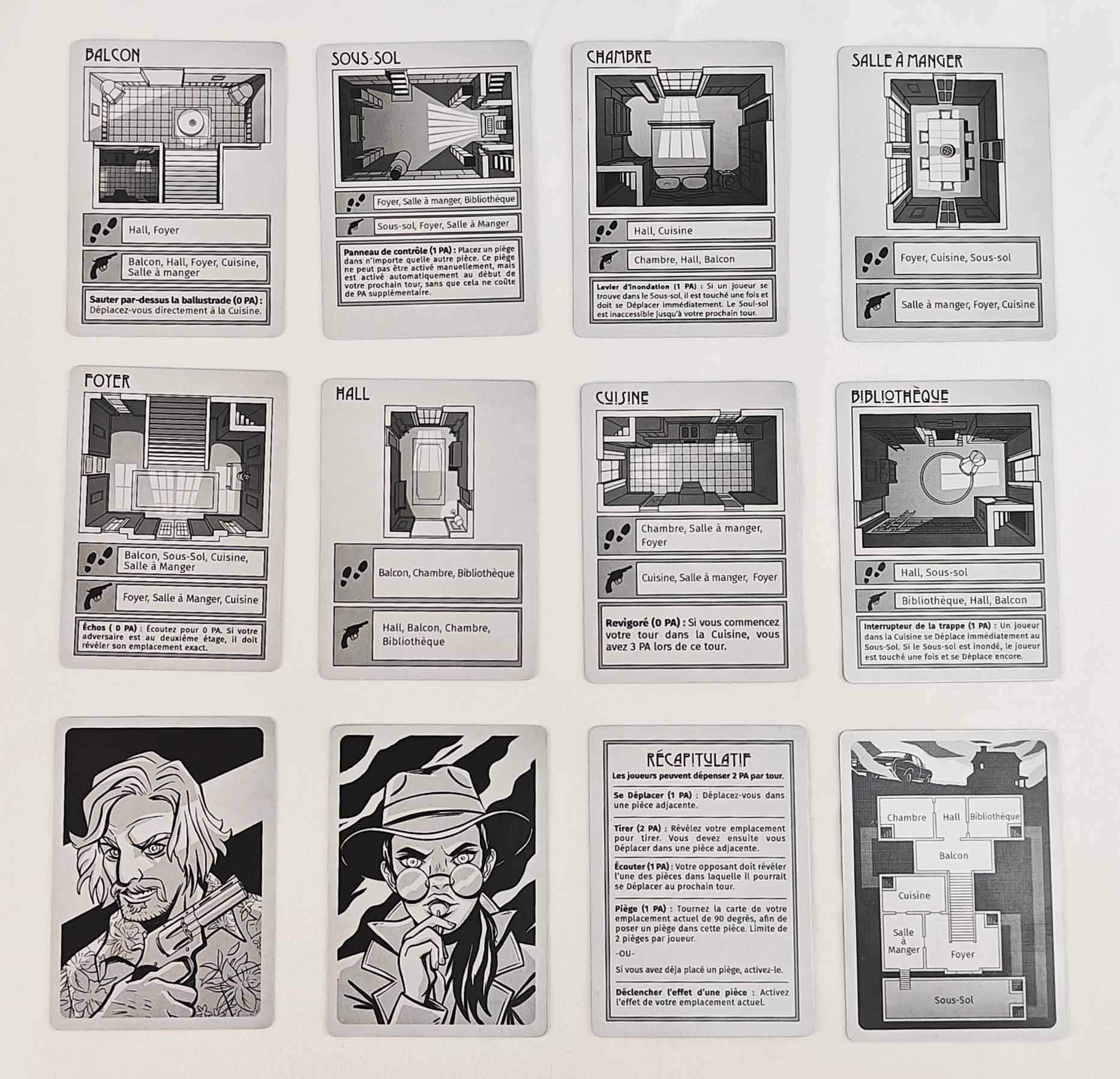 Revolver noir Microgame