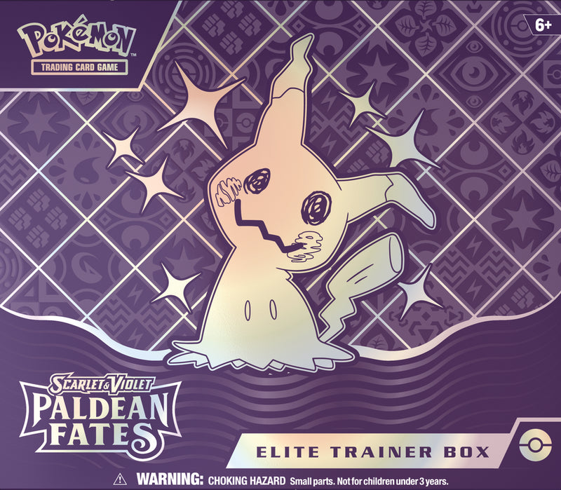 Pokémon Paldea fates Elite trainer box (VA)