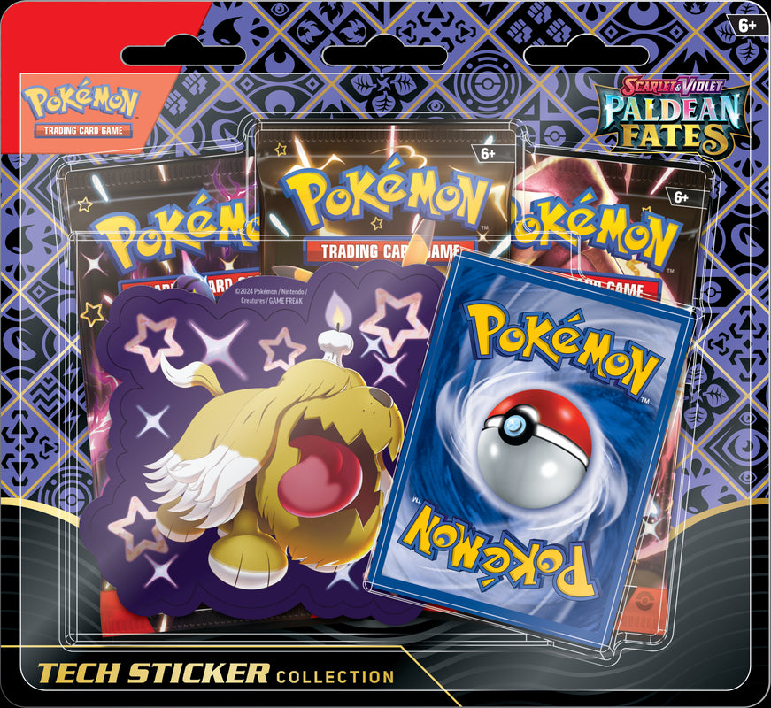 Pokémon Paldea fatesTech stickers collection (VA)