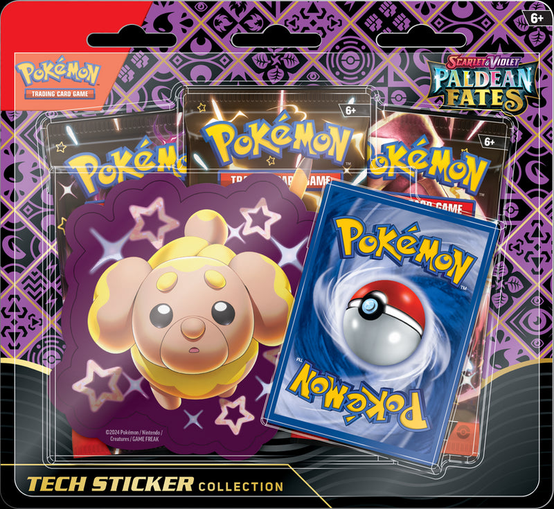 Pokémon Paldea fatesTech stickers collection (VA)