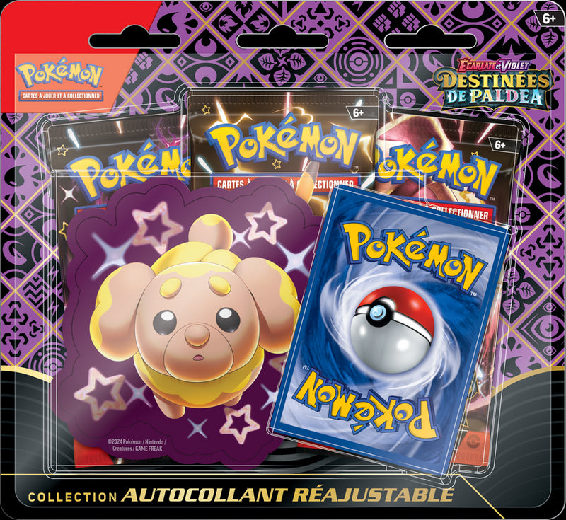 Pokémon Paldea fatesTech stickers collection (VF)