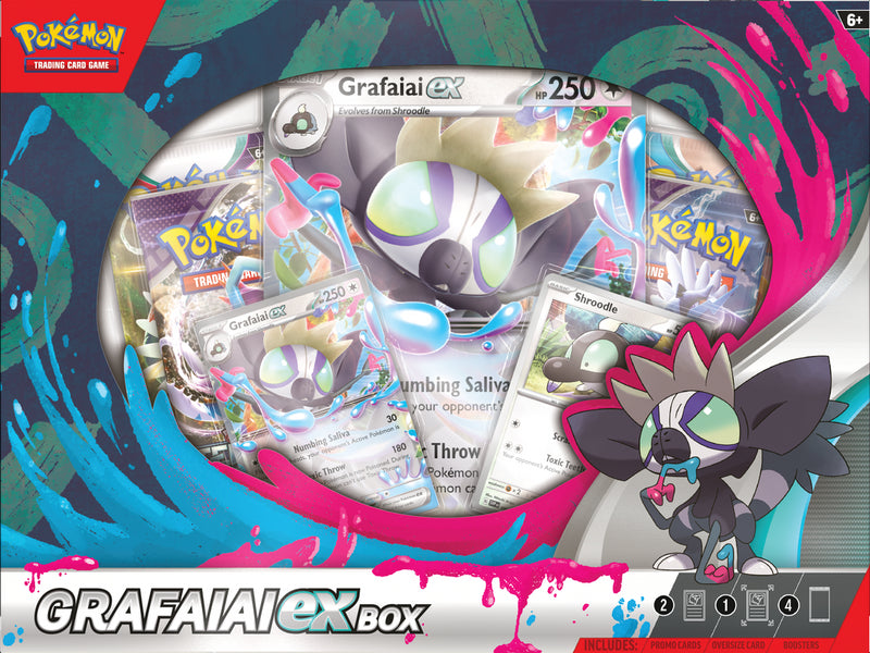 Pokémon Grafaiai Ex box (version anglaise)