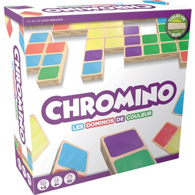 Chromino Version en bois