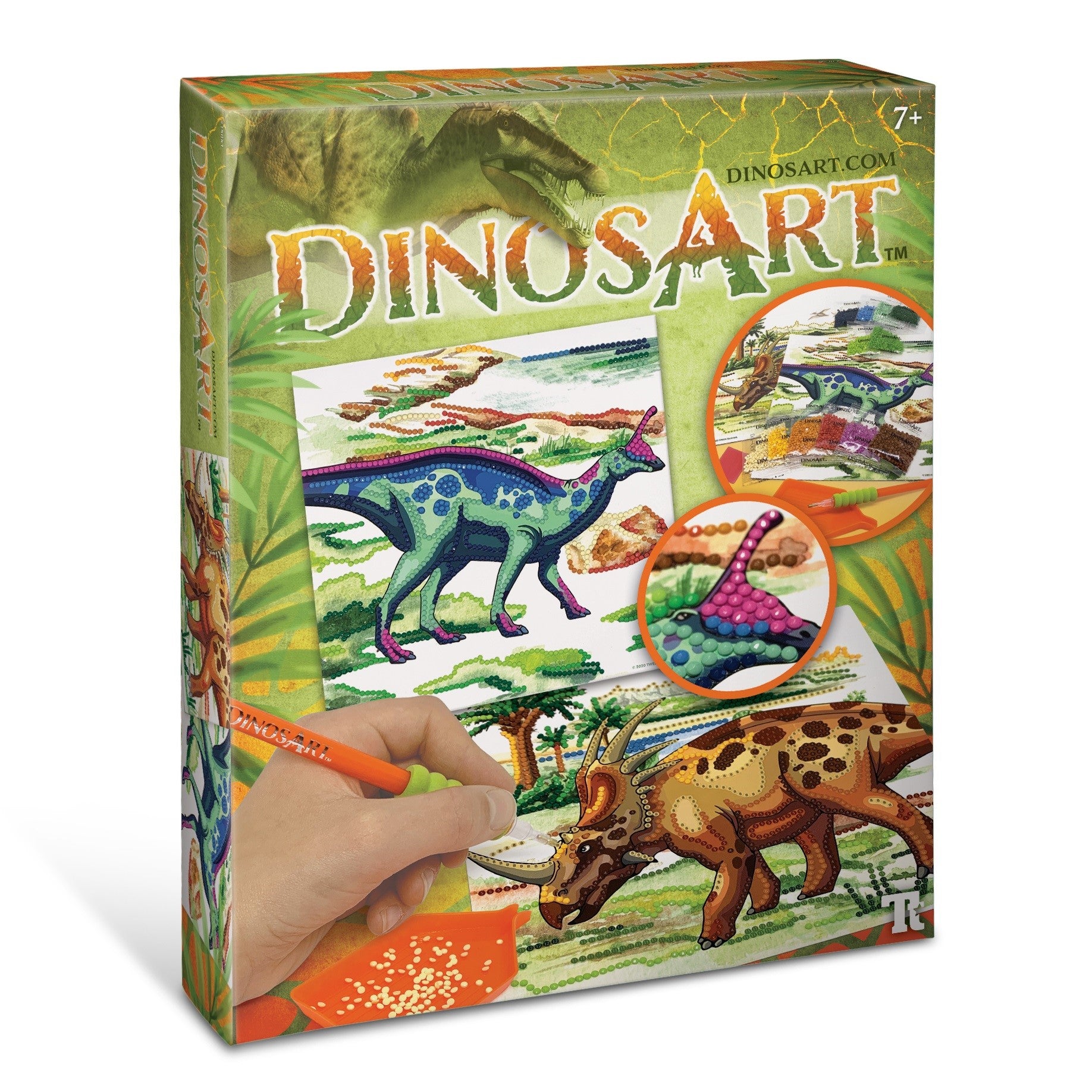 Dinosart Strass par numéros