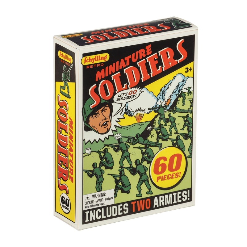 Mini-soldats retro 60 pcs