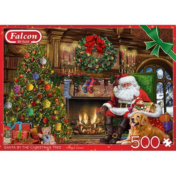 Falcon, Santa by Christmas tree, 500 pièces