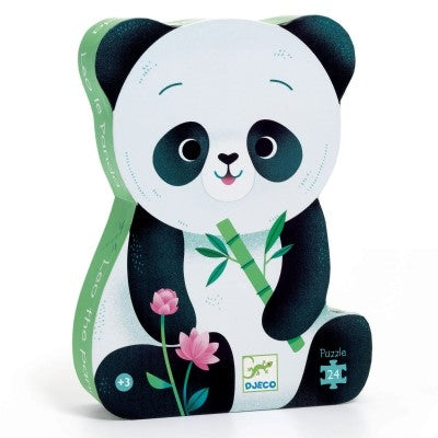 Puzzle Silhouette Léo le panda 24 pcs