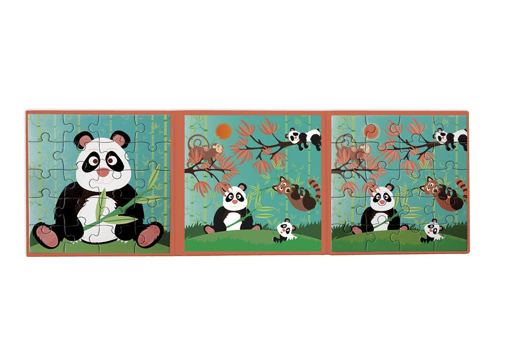 Livre casse-tête magétique Panda 20 pcs