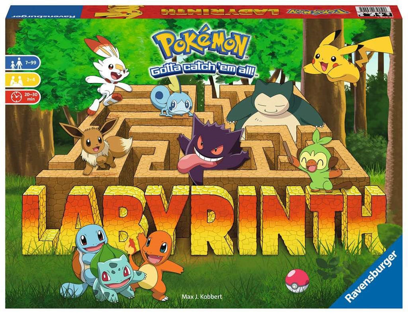 Jeu Labyrinthe Pokémon: Trouvez les tous!