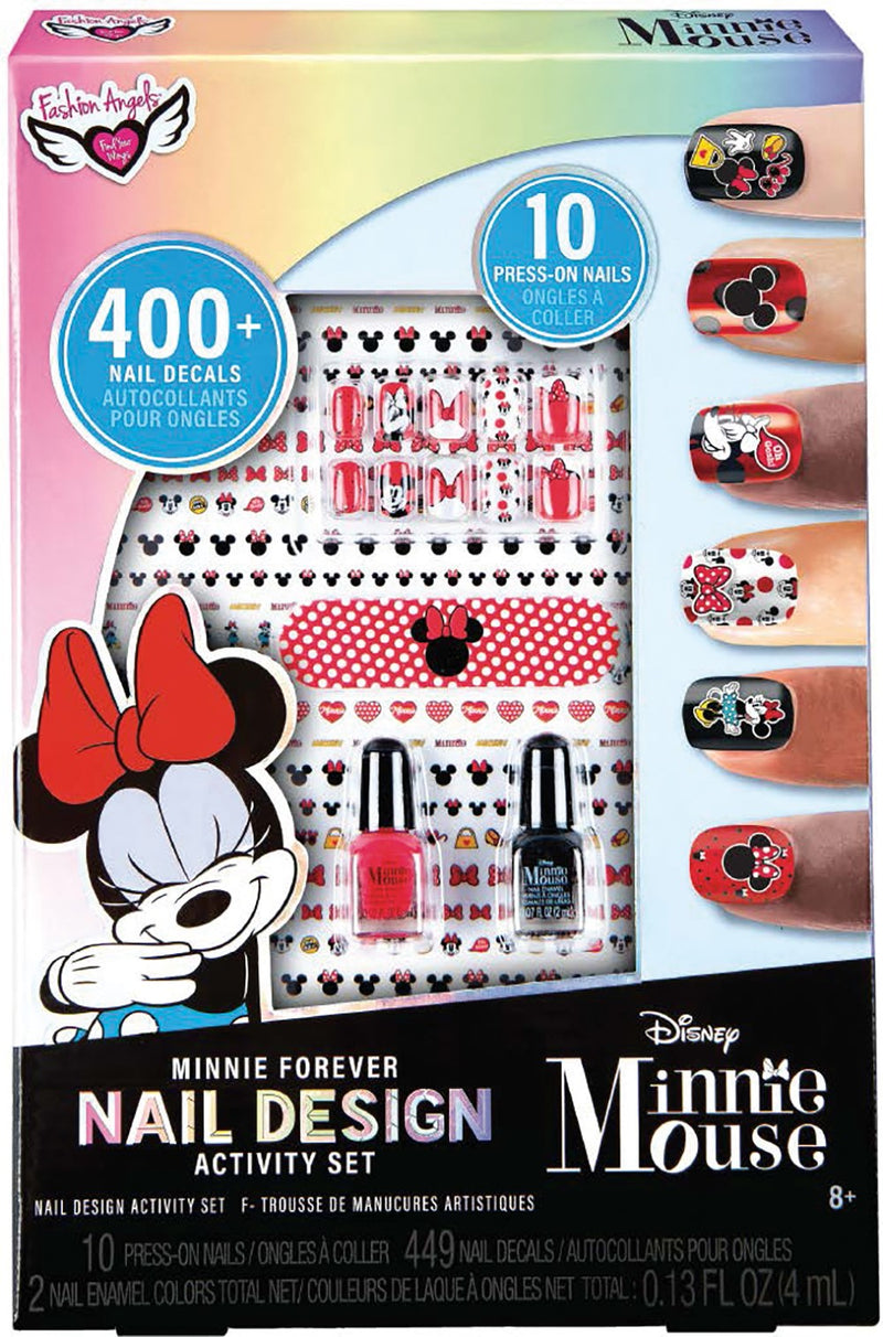 Ensemble de création ongles Minnie Mouse