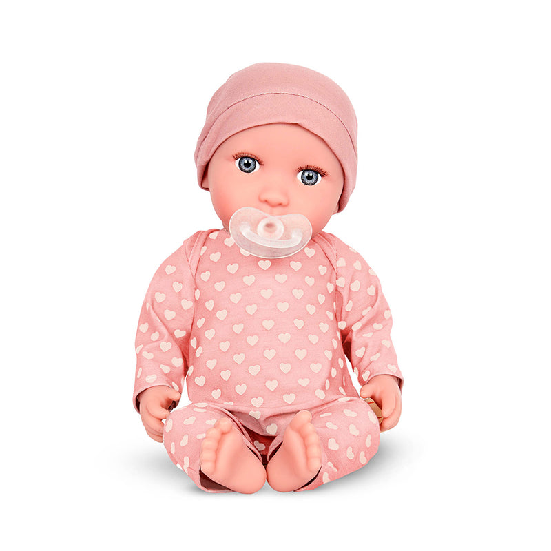 Babi - Poupée 35.5cm avec pyjama et tuque rose