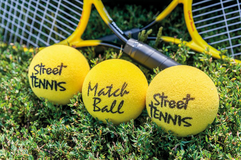 Street Tennis - Ens.jeu avec sac de transport