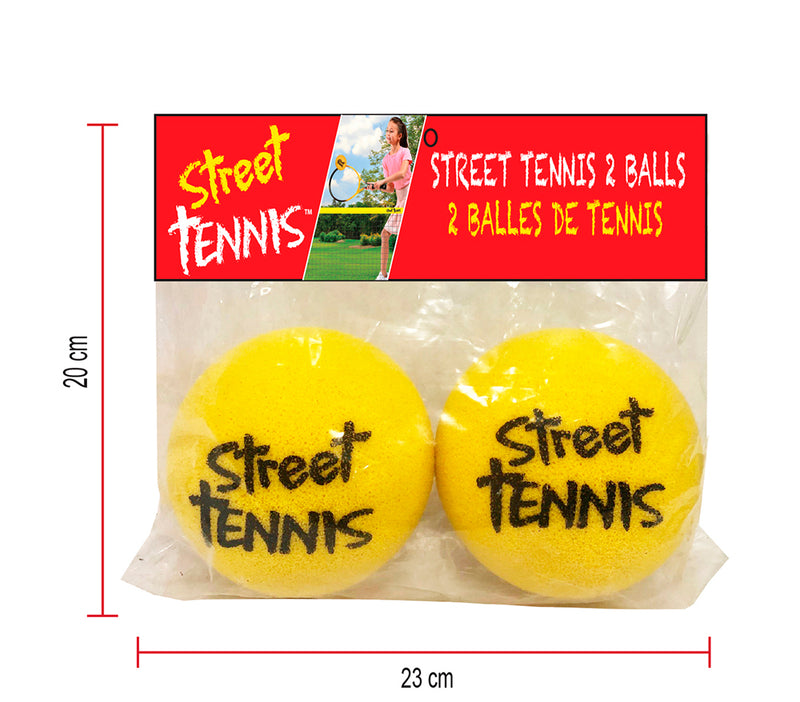 Street tennis - Ensemble de 2 balles