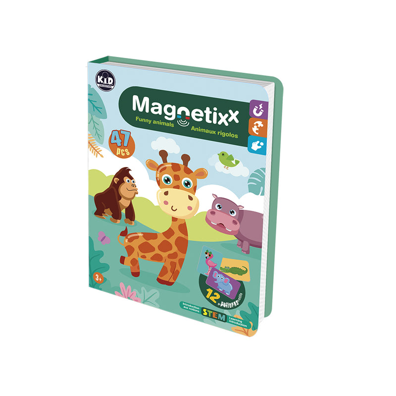Magnetixx - Animaux rigolos 47 pièces