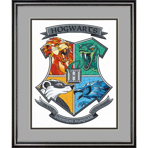 Peinture à numéros Hogwarts (Poudlard)  11x14