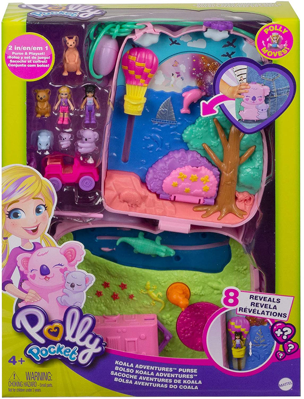 Polly Pocket - Ensemble de jeu Sac à main assortis