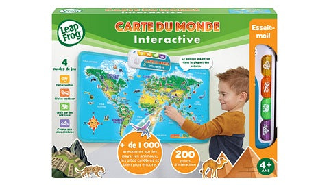 Genius XL - Carte du monde interactive