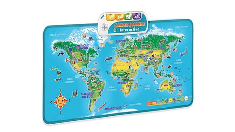 Genius XL - Carte du monde interactive