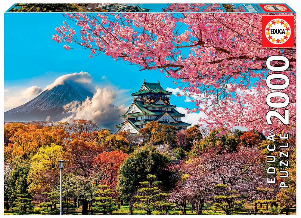 Château d'Osaka, Japon, casse-tête de 2000 pièces