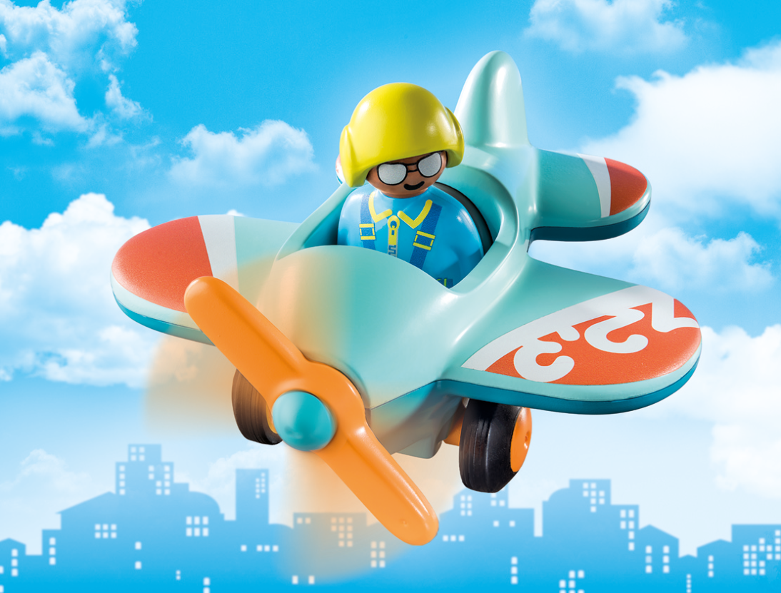 Avion de playmobil