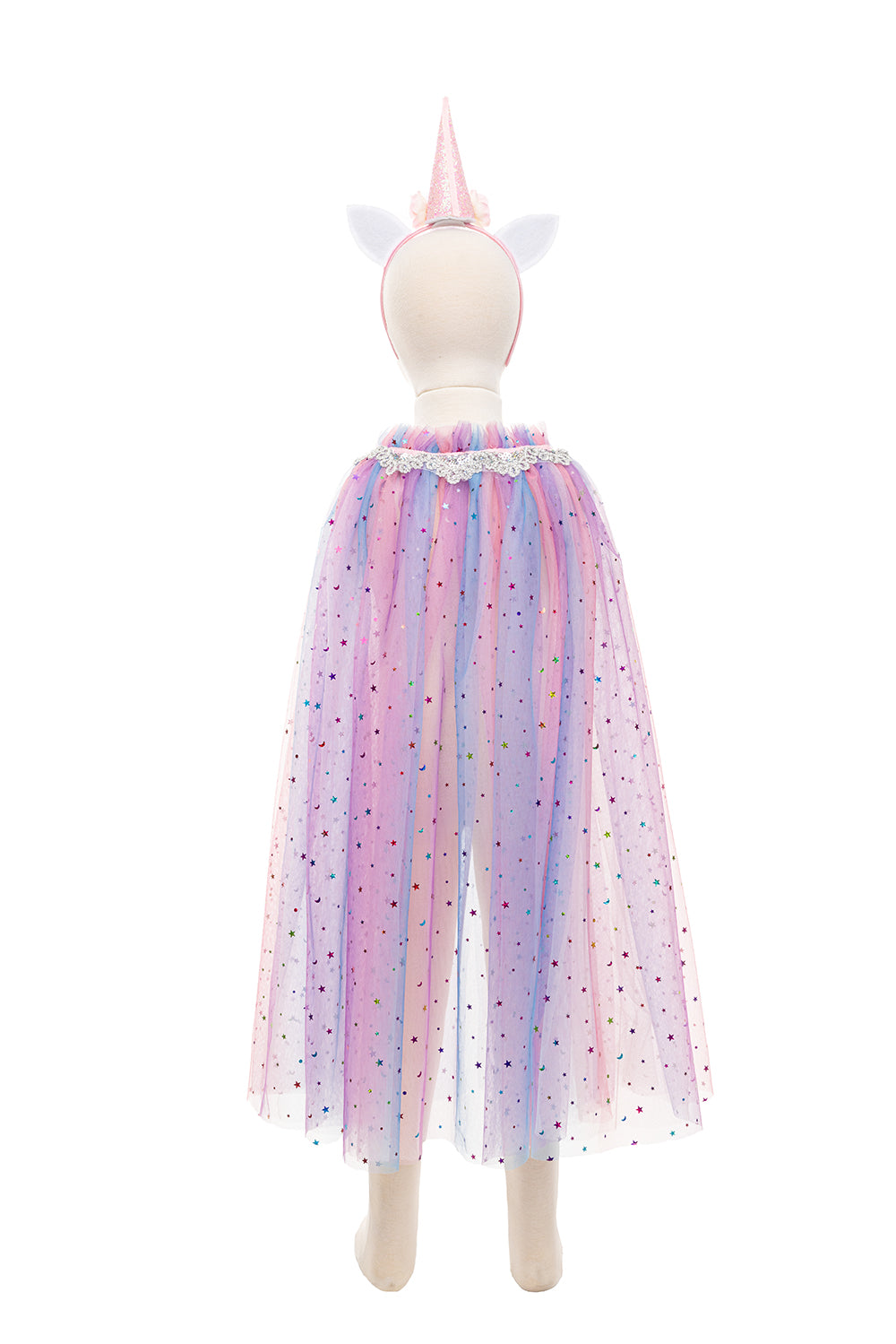 Cape et bandeau licorne