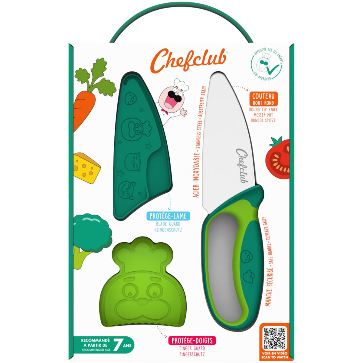 Couteau du chef - Chefclub vert