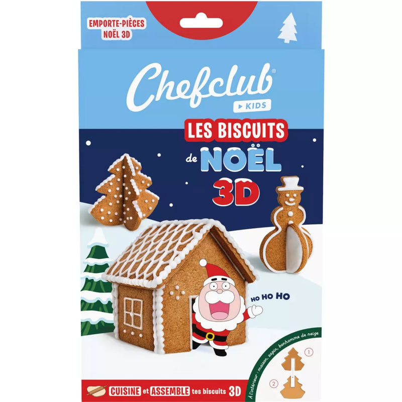 Les buiscuits de Noël 3D - Chefclub
