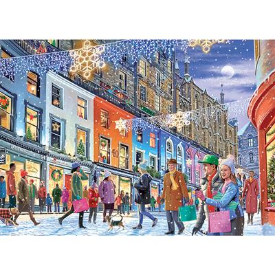 Noël à Édimbourg, casse-tête de 1000 pièces