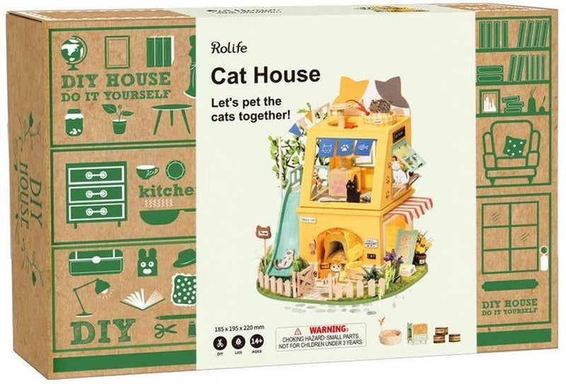 La maison des chats DIY
