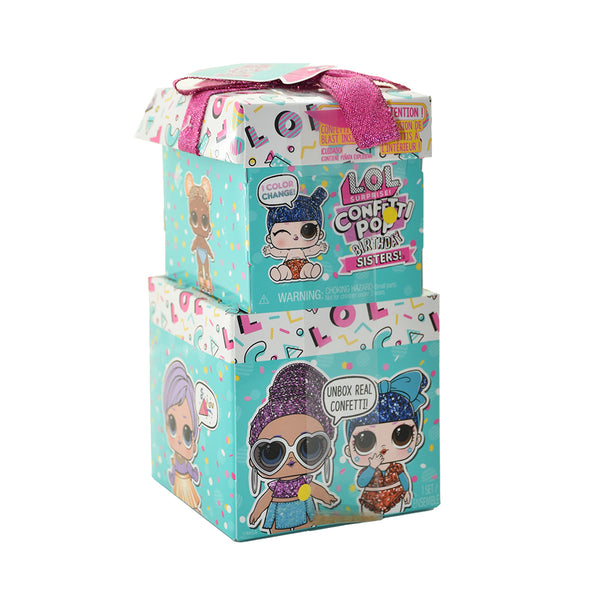 Surprise! Confetti Pop Birthday Sœur