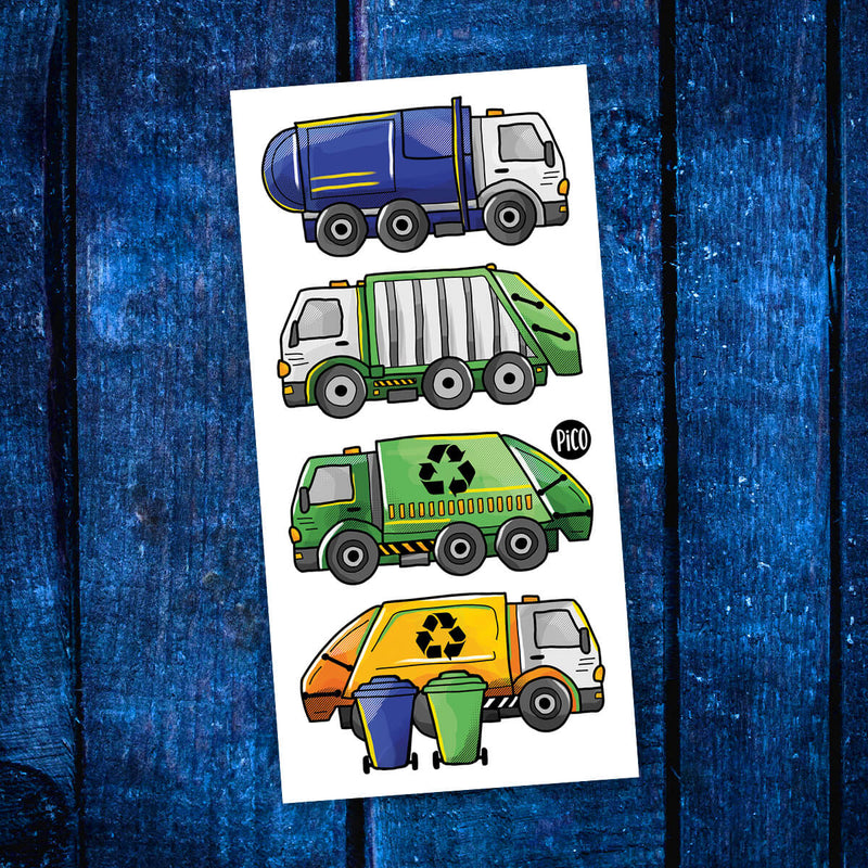 Pico Tatoo - Les camions de recyclage