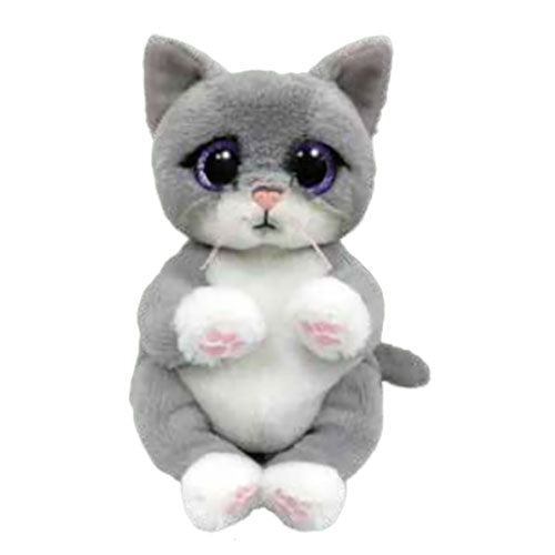 Peluche Beanie Bellies Morgan le chat gris